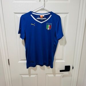 Puma - Italy National Soccer Team Jersey for Ladies, Size M, Good Condition